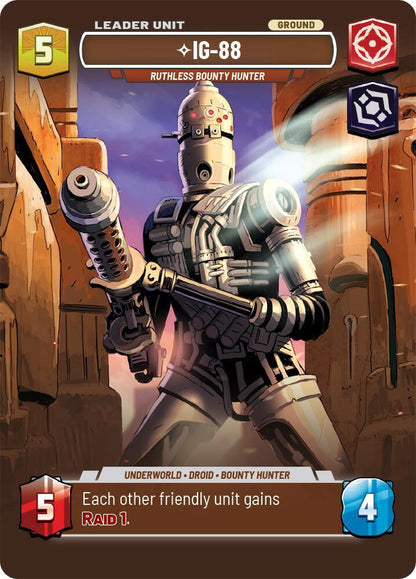IG-88 - Ruthless Bounty Hunter (Showcase) (Back)