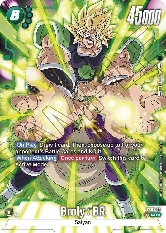 Broly : BR (Bonus Pack Alternate Art) [Starter Deck: Broly]