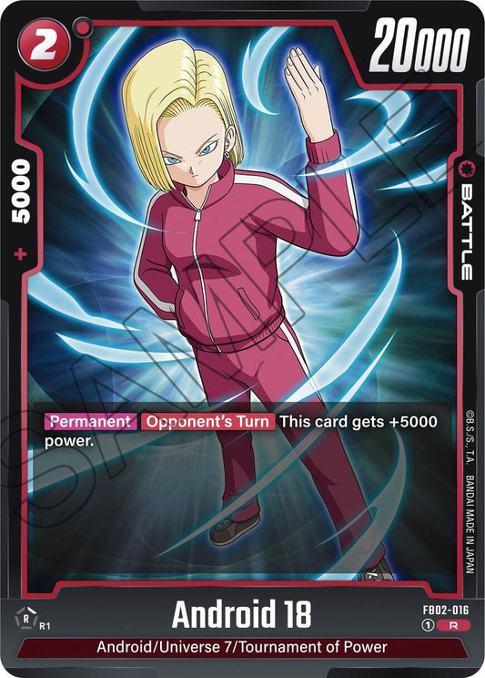 Android 18 - FB02-016 [FB02 - FB02-016]