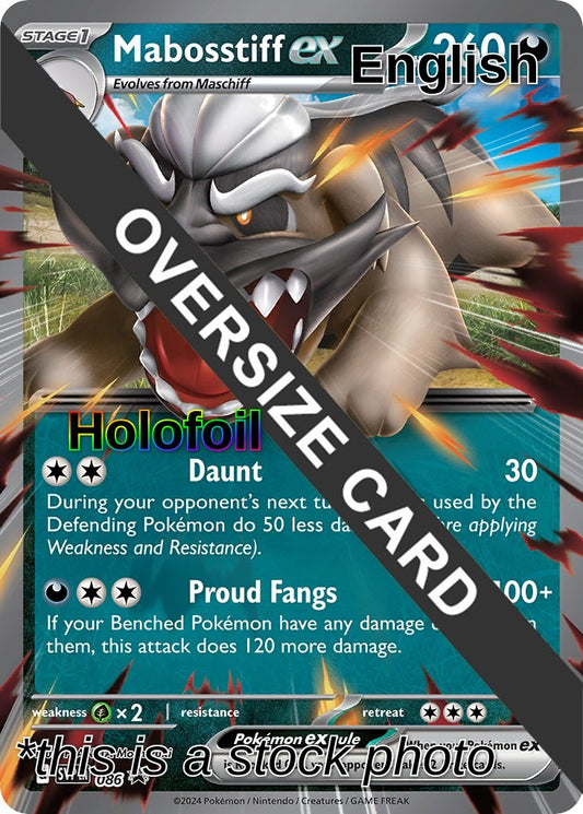 Mabosstiff ex - Jumbo Card