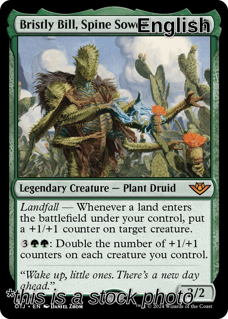 Bristly Bill, Spine Sower
