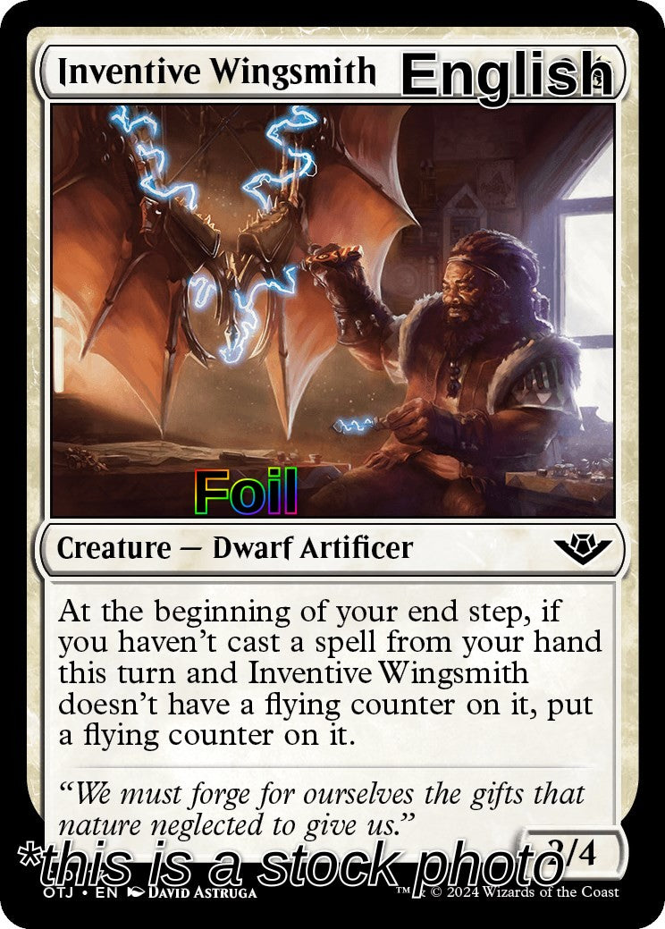 Inventive Wingsmith