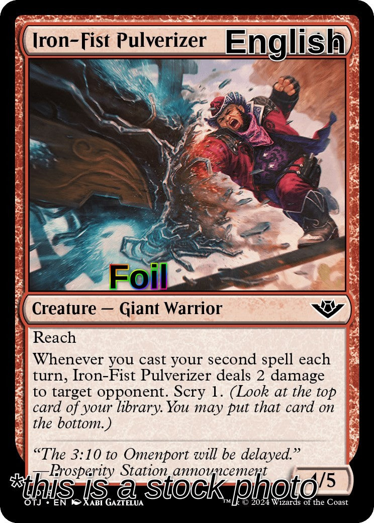 Iron-Fist Pulverizer