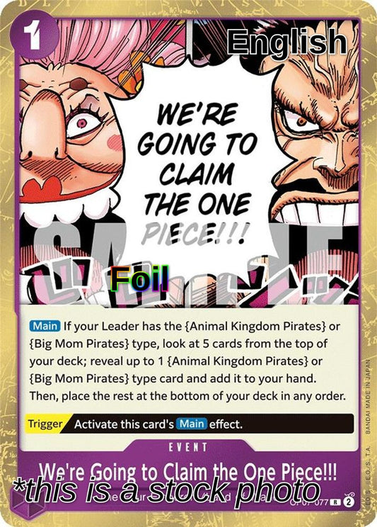 We're Going to Claim the One Piece!!!