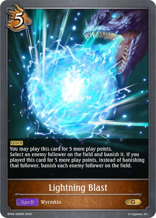 Lightning Blast [BP04 - BP04-066EN]