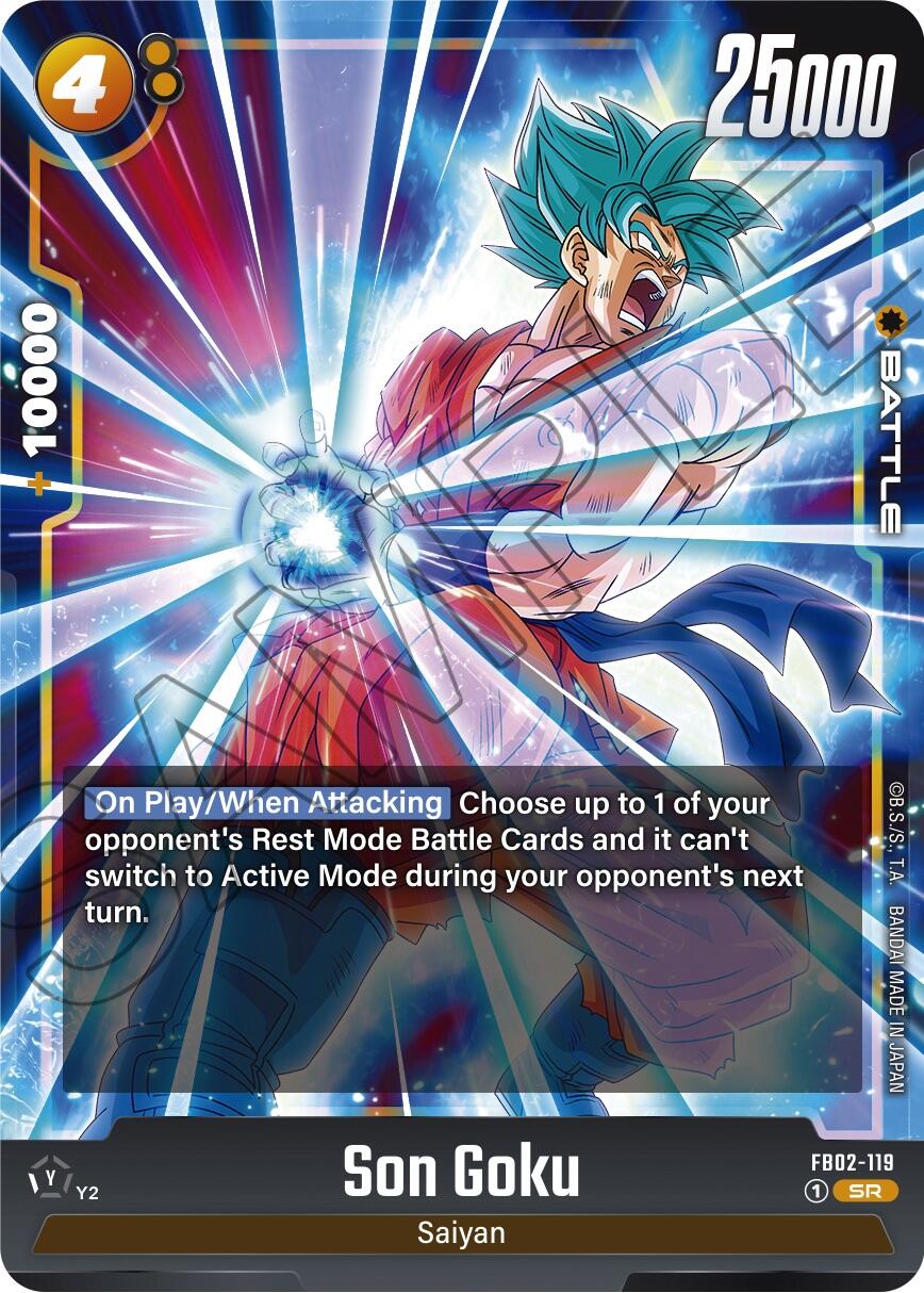 Son Goku - FB02-119 [FB02 - FB02-119] - Aura flamboyante