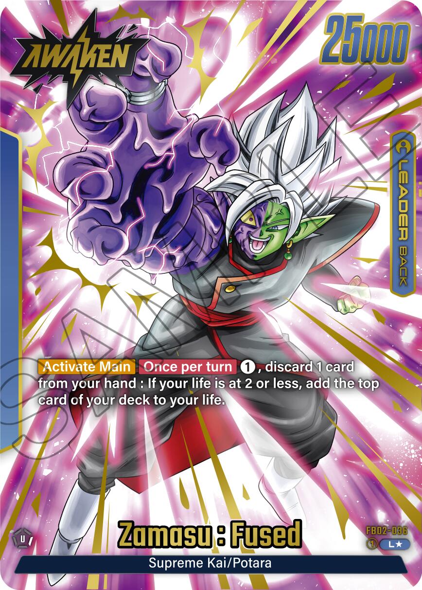 Zamasu : Fused - FB02-036 (Alternate Art) [FB02 - FB02-036]