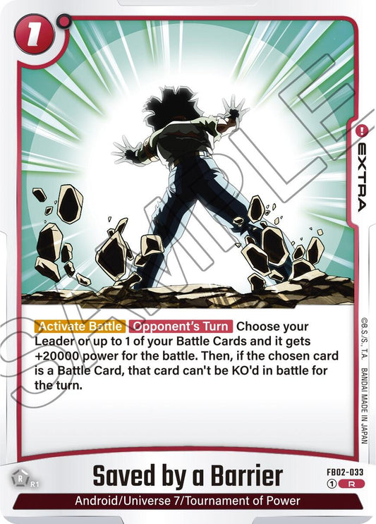 Saved by a Barrier [FB02 - FB02-033]