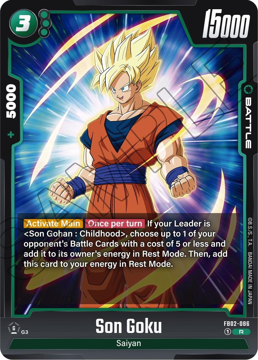 Son Goku - FB02-086 [FB02 - FB02-086]