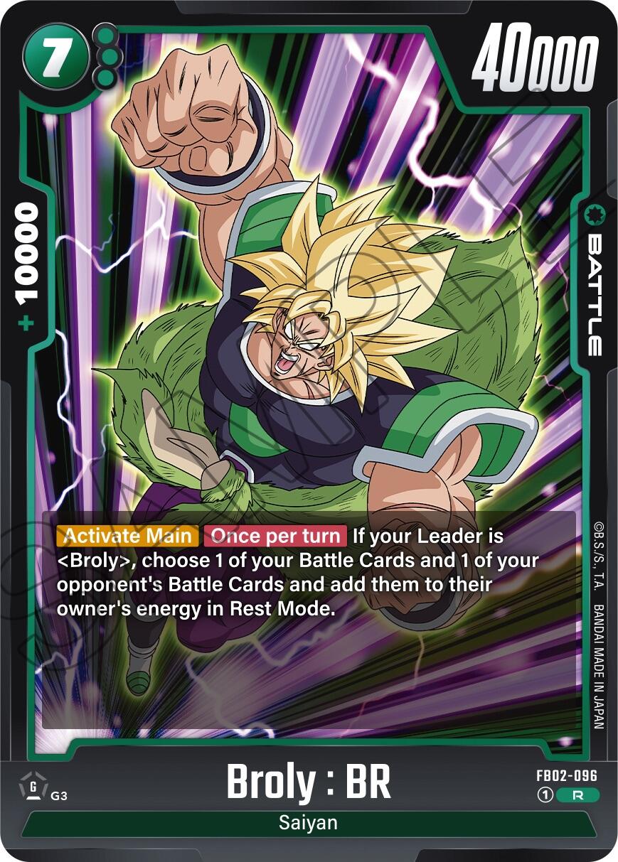 Broly : BR [FB02 - FB02-096] - Blazing Aura
