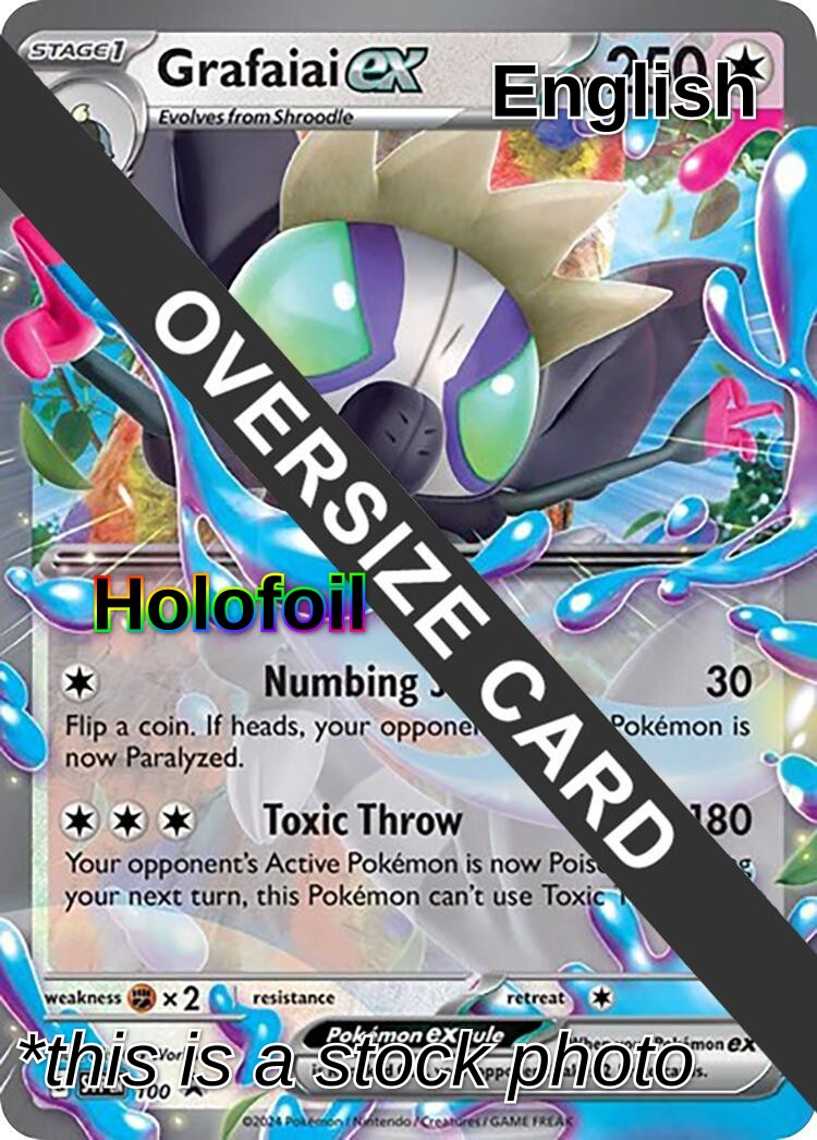 Grafaiai ex - 100 (SV: Scarlet & Violet Promo Cards)