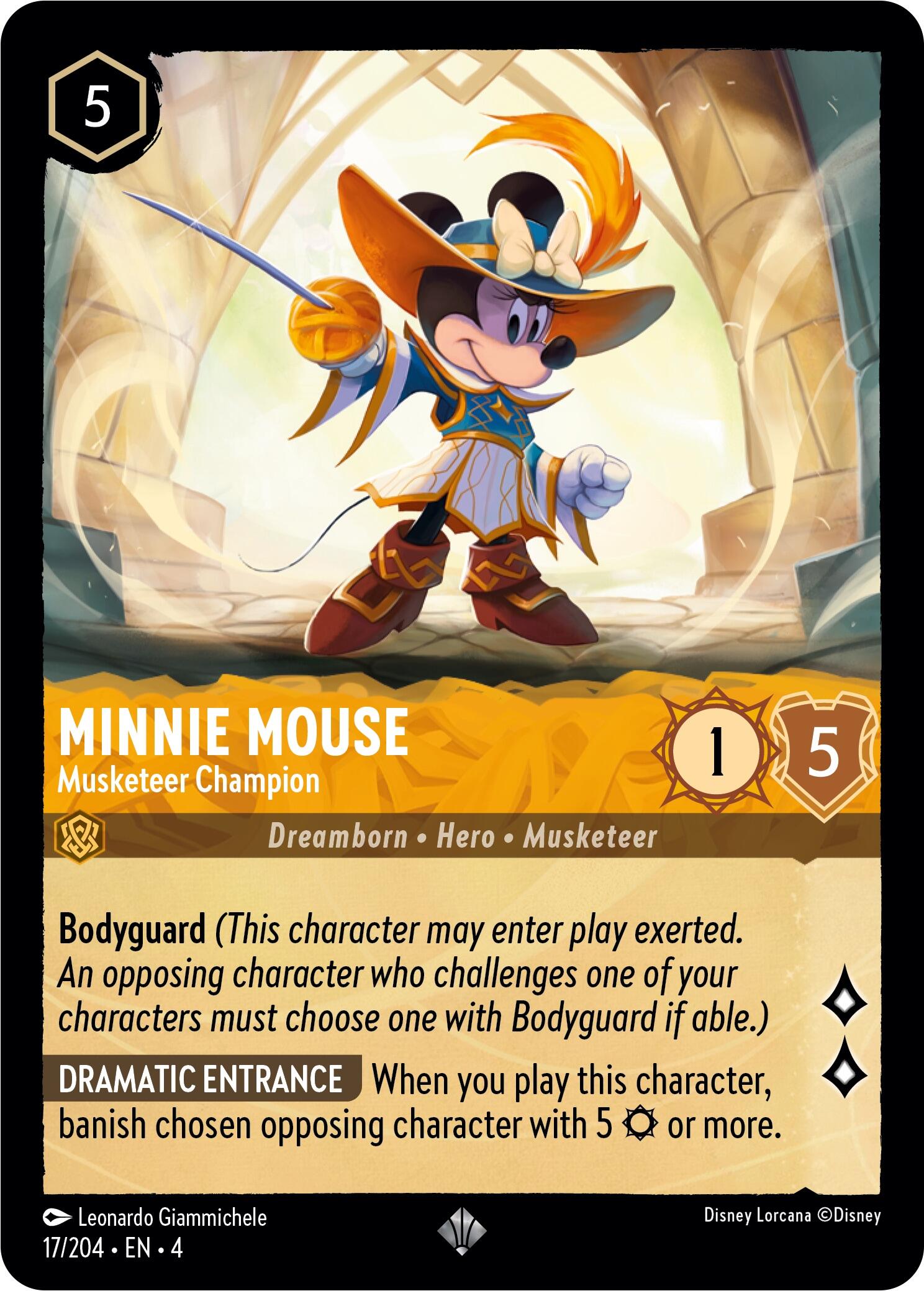 Minnie Mouse - Musketeer Champion