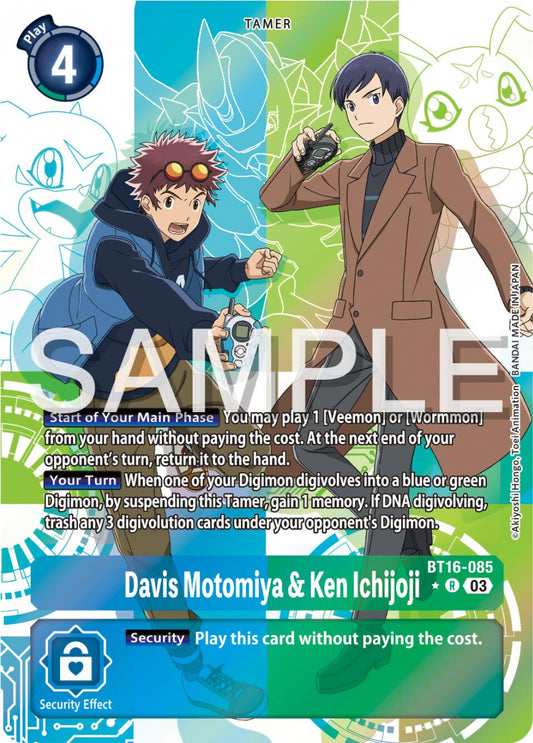 Davis Motomiya & Ken Ichijoji (Alternate Art)