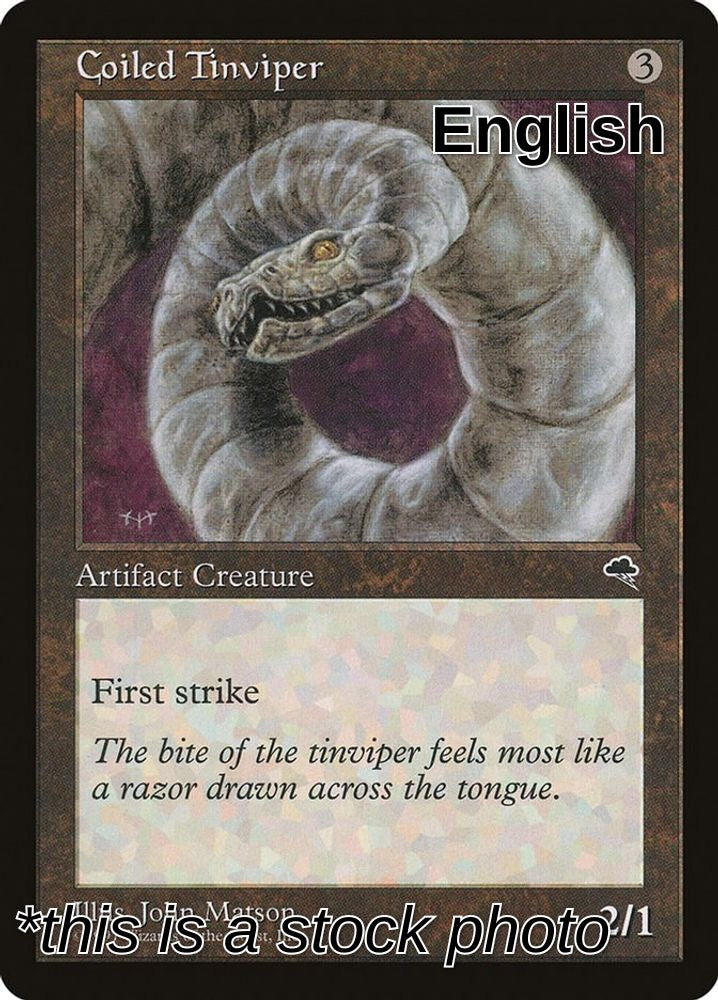 Coiled Tinviper