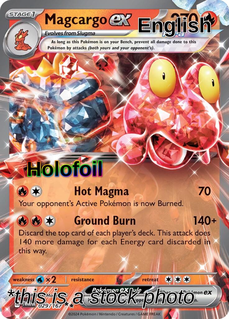 Magcargo ex - 029/167