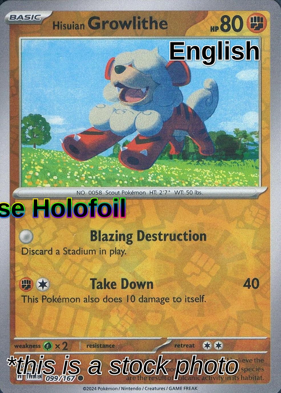 Hisuian Growlithe - 099/167