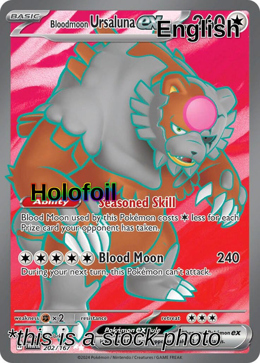 Bloodmoon Ursaluna ex - 202/167