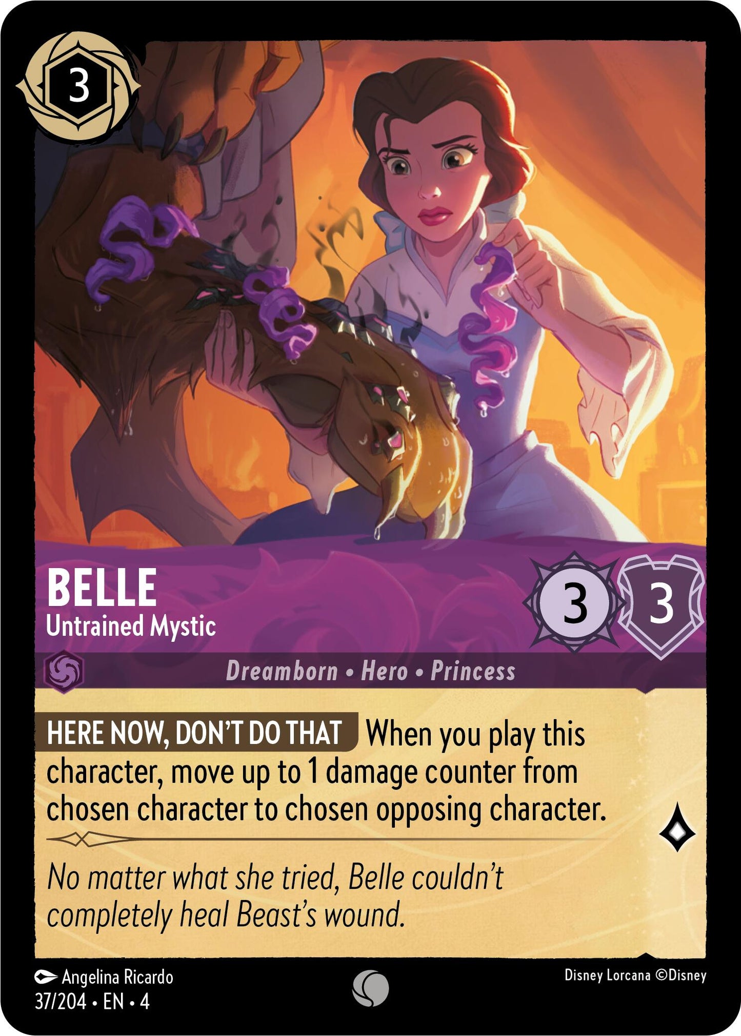 Belle - Untrained Mystic (37/204) [Ursula's Return]