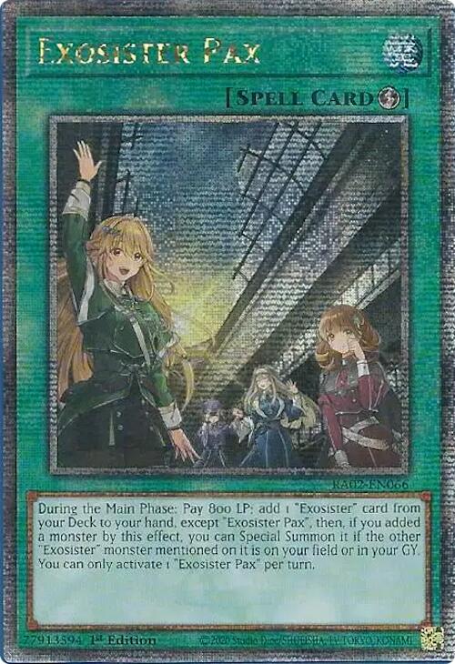 Exosister Pax (Quarter Century Secret Rare)