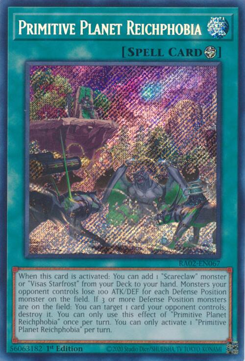 Primitive Planet Reichphobia (Secret Rare)