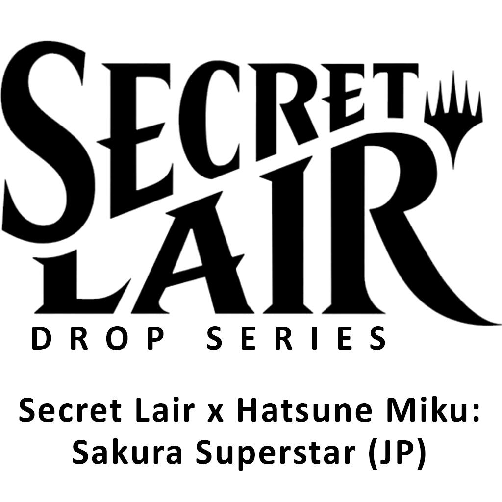 Secret Lair: Drop Series - Secret Lair x Hatsune Miku: Sakura Superstar (Japanese Non-Foil Edition)