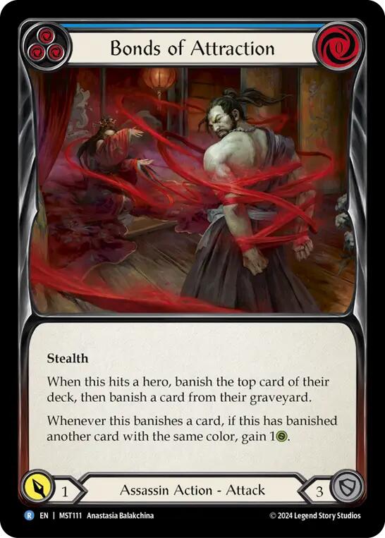 Bonds of Attraction (Blue) [MST - MST111 Rare]