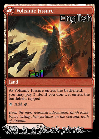 Sundering Eruption (Back)
