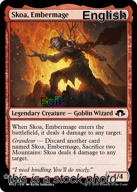 Skoa, Embermage