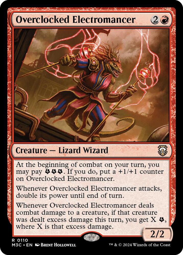 Overclocked Electromancer [Modern Horizons 3 Commander]