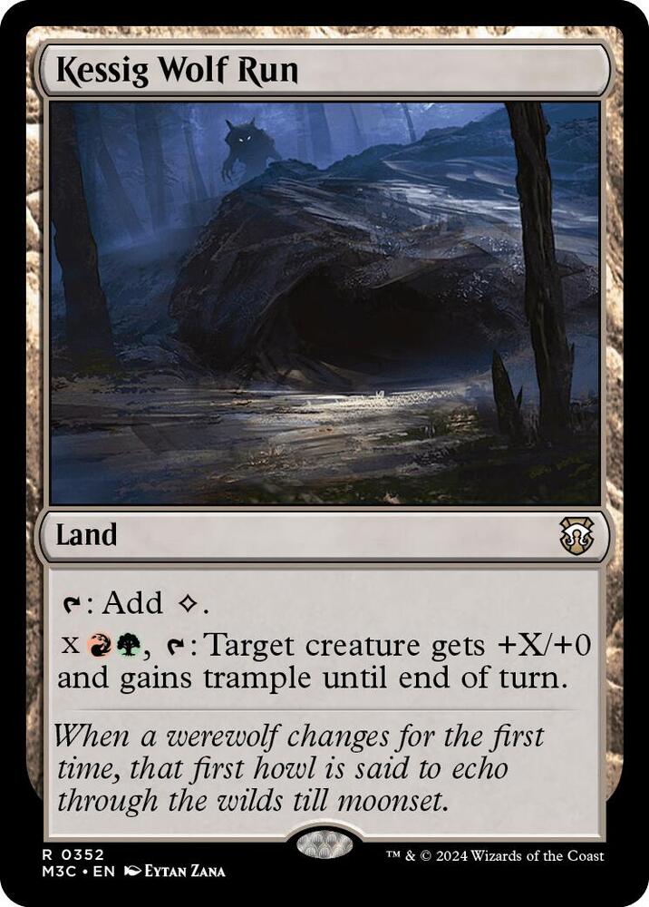 Kessig Wolf Run [Modern Horizons 3 Commander]