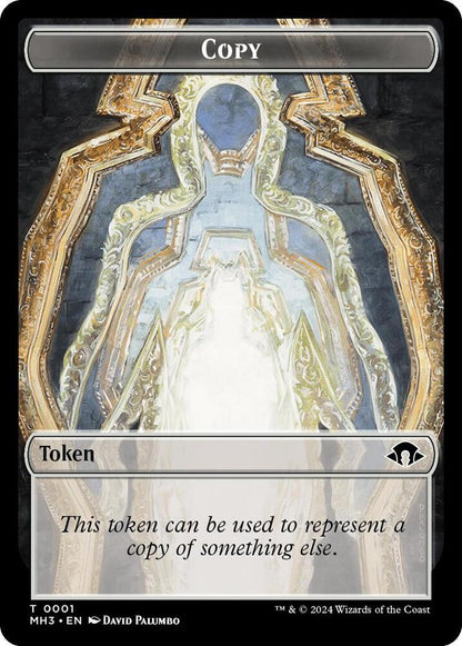 Dragon // Copy Double-Sided Token (Back)