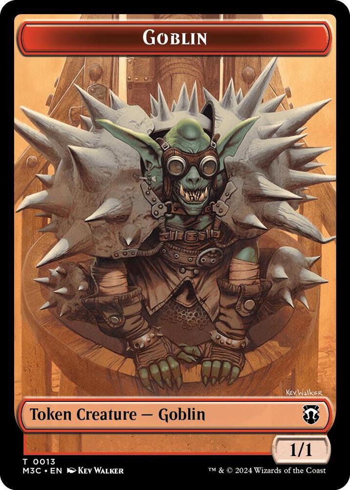 Tarmogoyf // Goblin Double-Sided Token (Back)