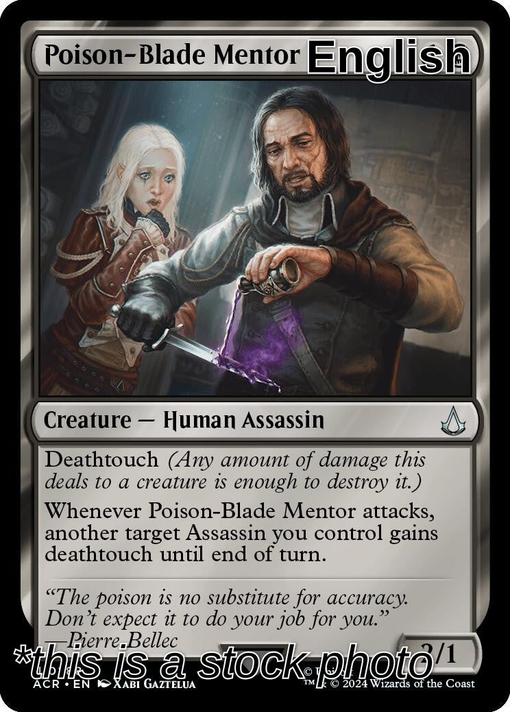 Poison-Blade Mentor