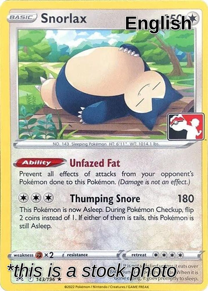 Snorlax - 143/196