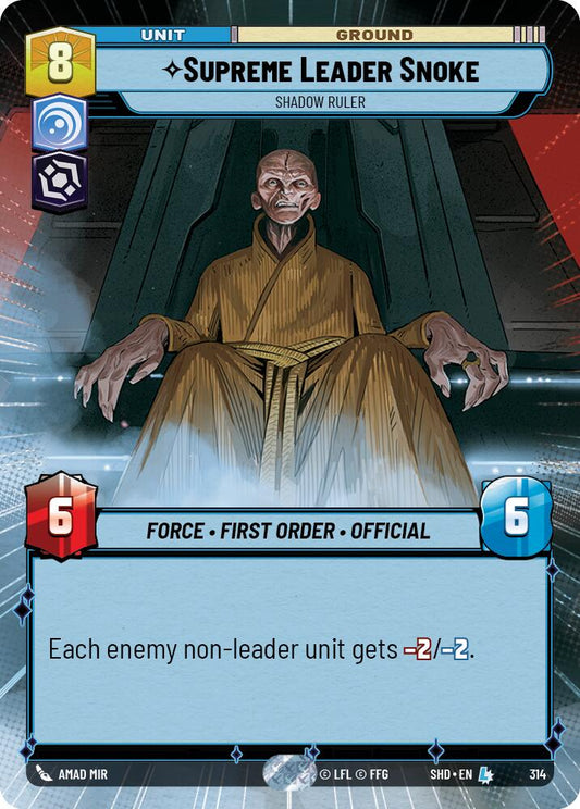 Supreme Leader Snoke - Shadow Ruler (Hyperspace) [SHD - 314]