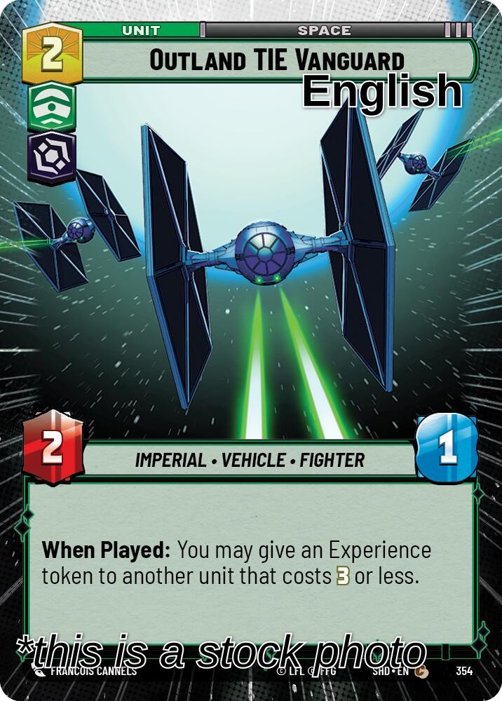 Outland TIE Vanguard (Hyperspace)