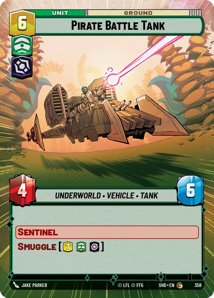 Pirate Battle Tank (Hyperspace) [SHD - 358]