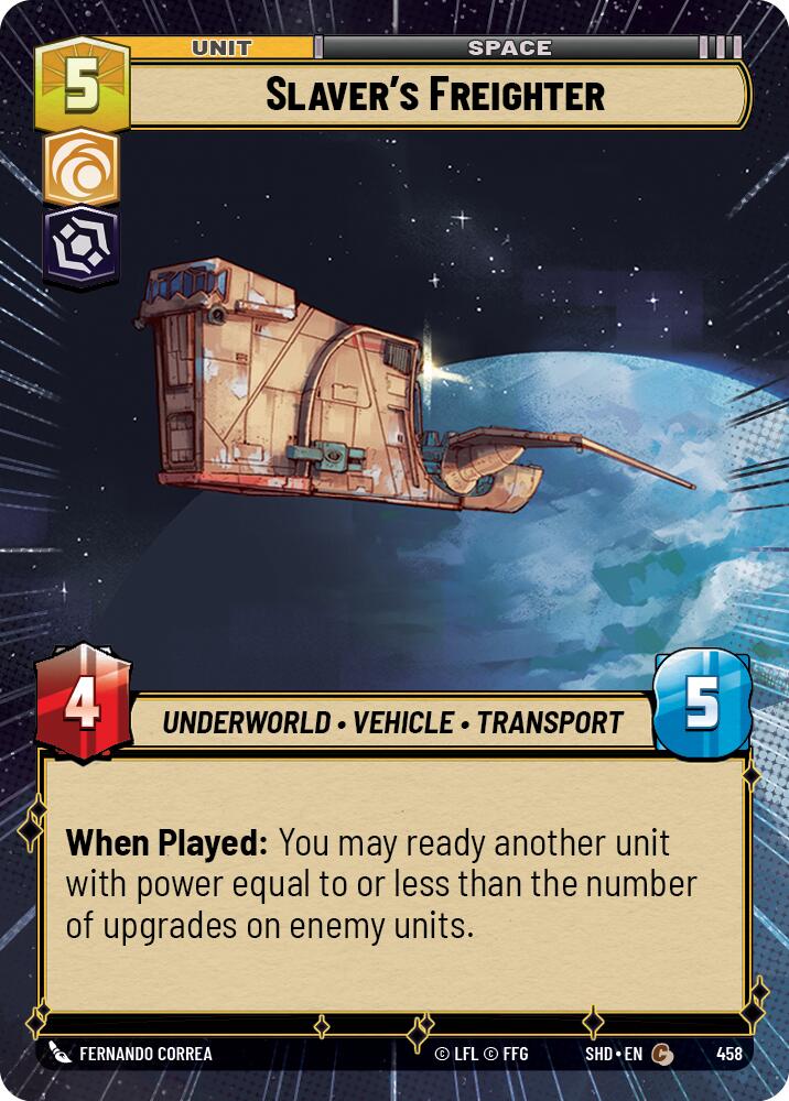 Slaver's Freighter (Hyperspace) [SHD - 458]