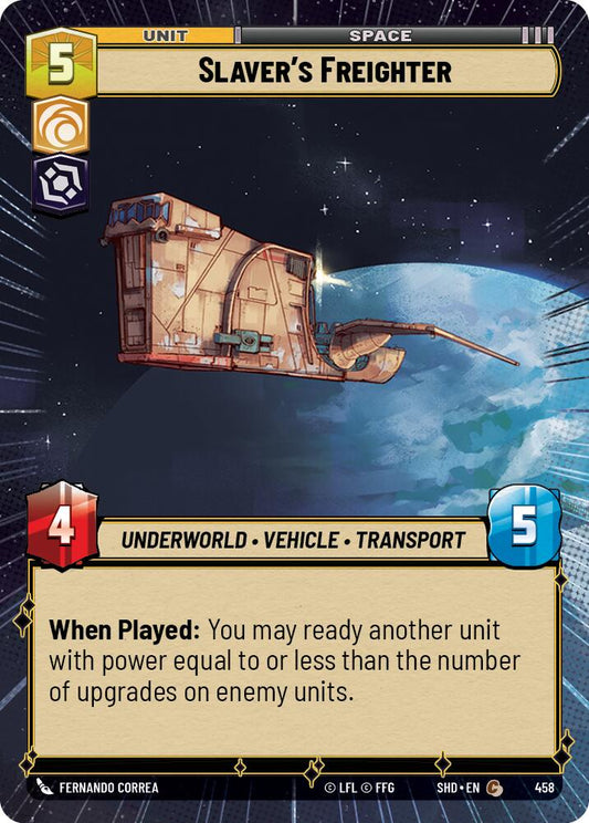 Slaver's Freighter (Hyperspace) [SHD - 458]