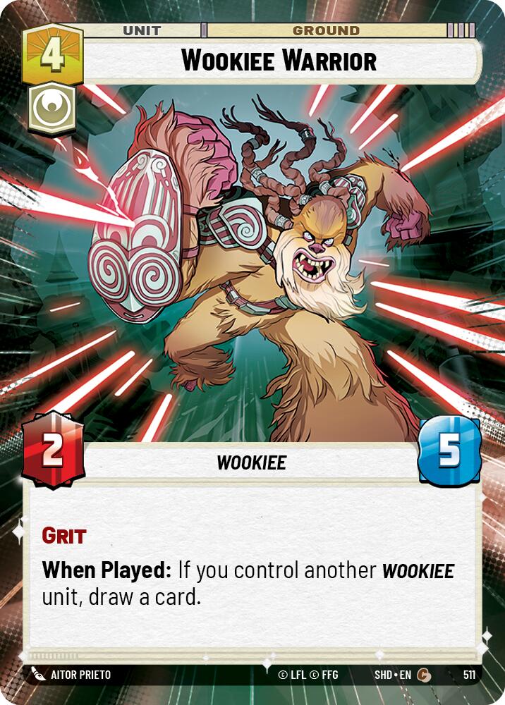 Wookiee Warrior (Hyperspace) [SHD - 511]