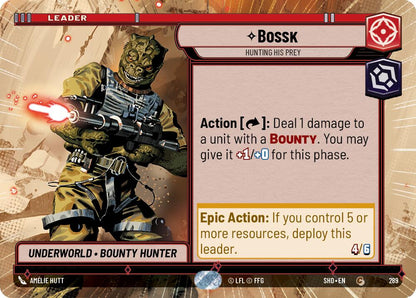 Bossk - Cacciatore di Prede (Iperspazio) [SHD - 289] - Shadows of the Galaxy