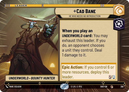 Cad Bane - He Who Needs No Introduction (Hyperspace) [SHD - 293]