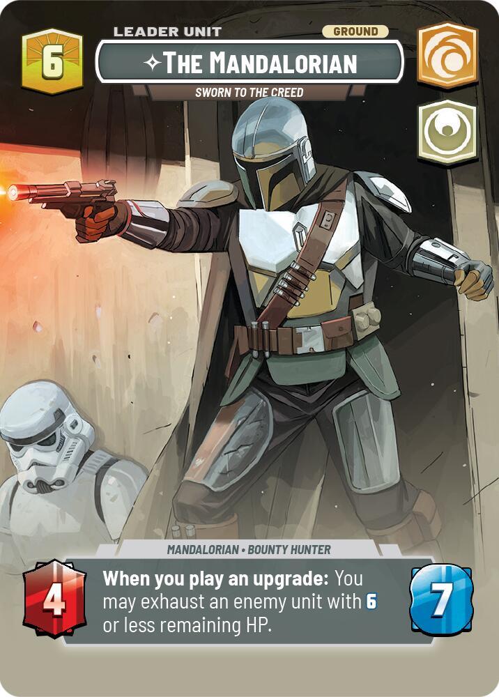 The Mandalorian - Sworn To The Creed (Showcase) (Back)