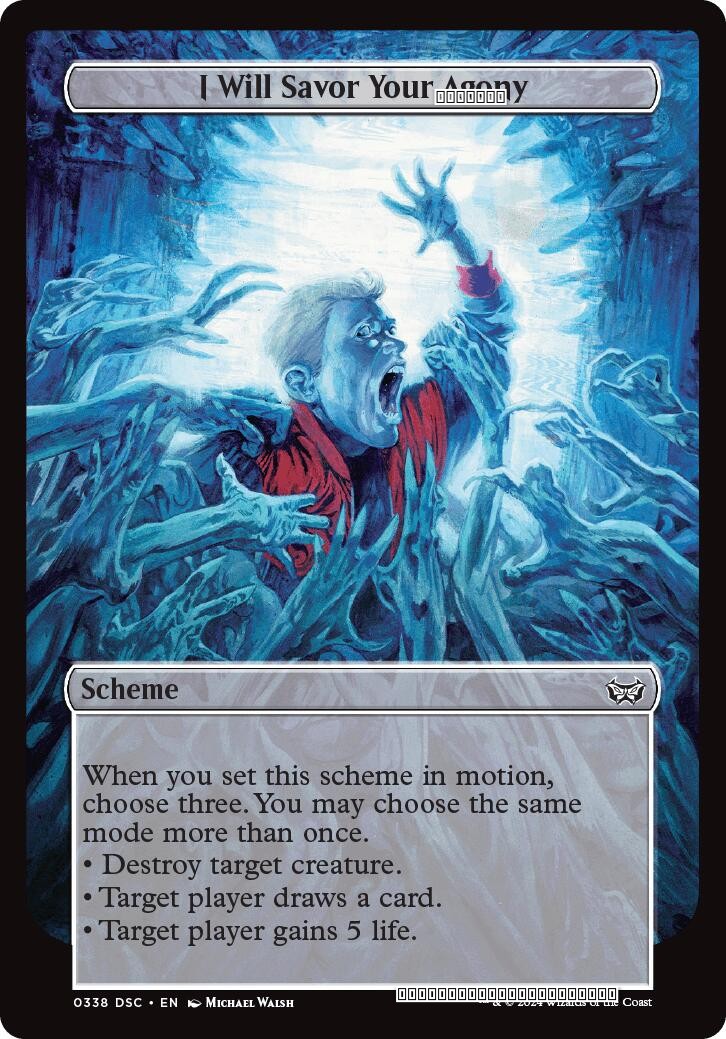 I Will Savor Your Agony (Full Art)