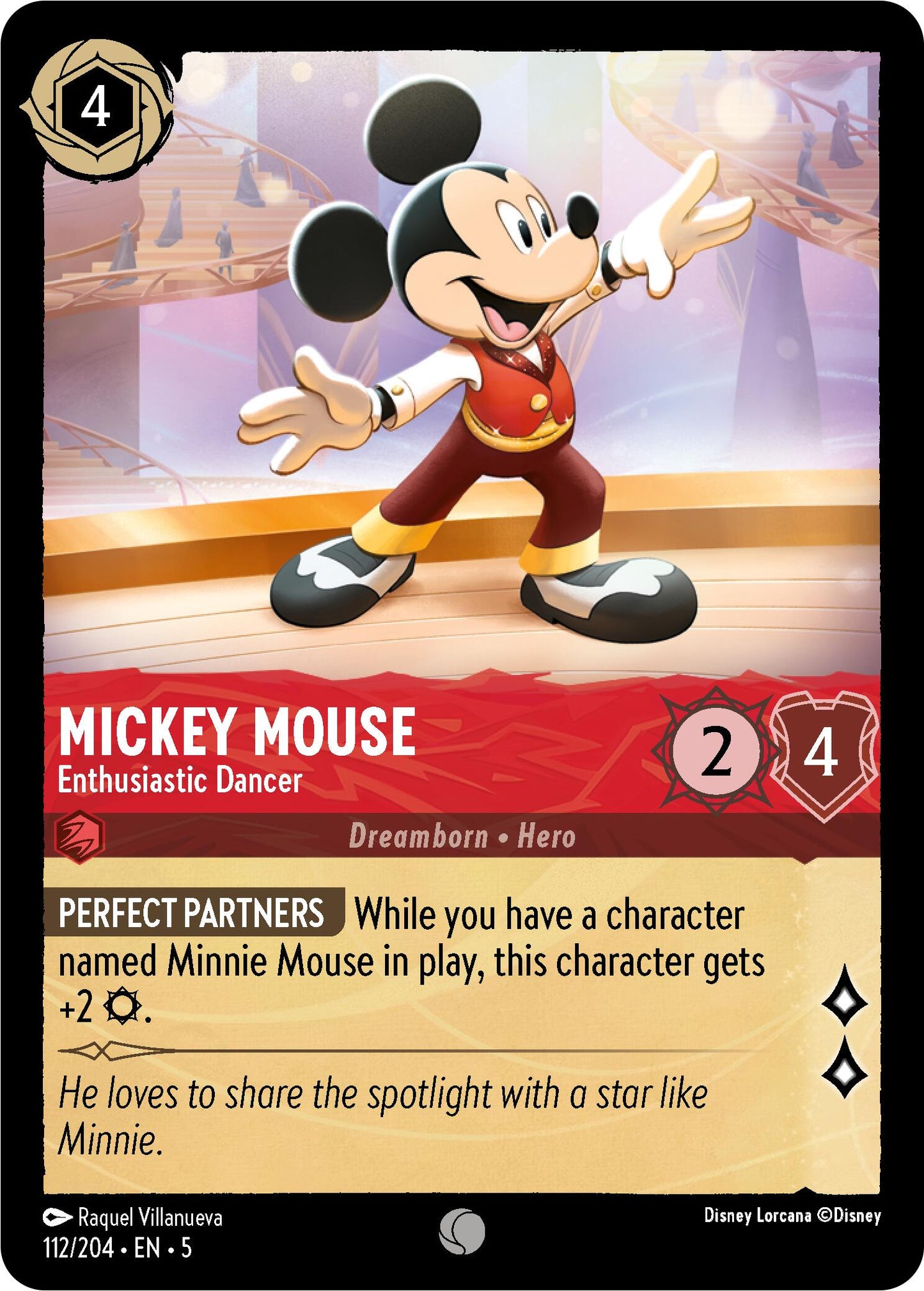 Topolino - Ballerino Entusiasta [5 - 112/204] - Cieli Scintillanti