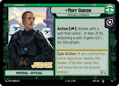Moff Gideon - Commandant redoutable [JDG - 1/2] - Judge Promos