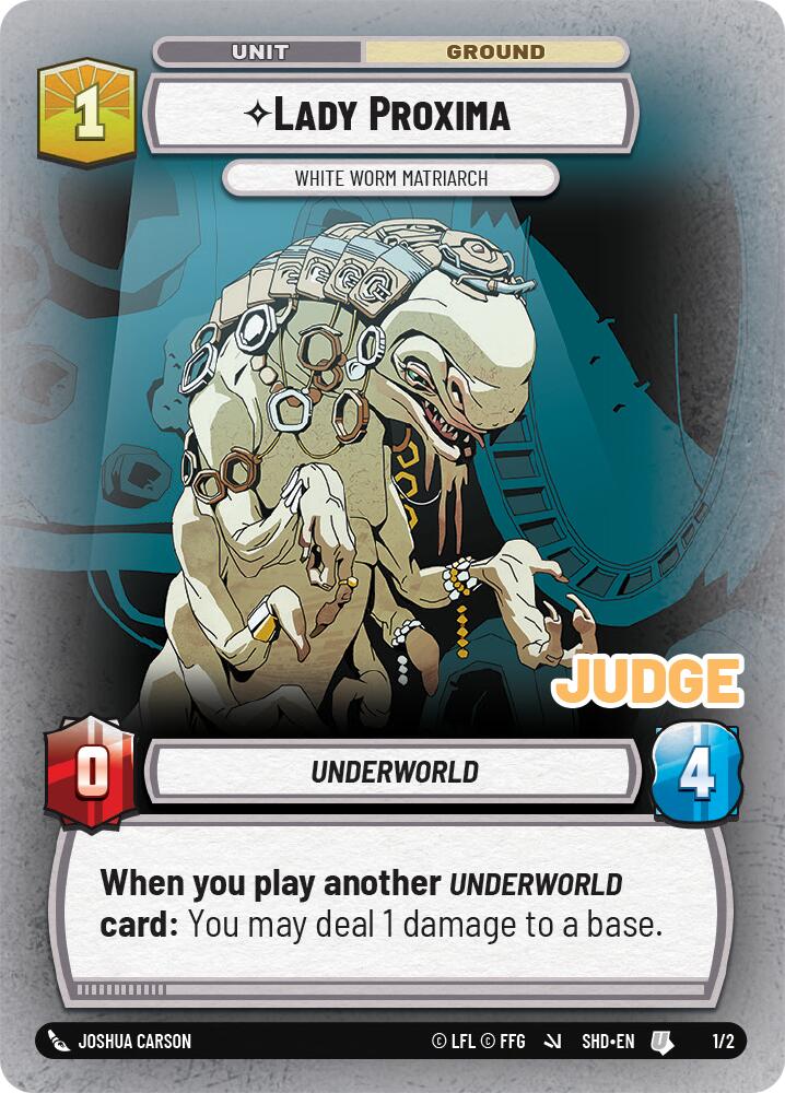 Lady Proxima - Matriarche Ver Blanc [JDG - 1/2] - Promos de Juge