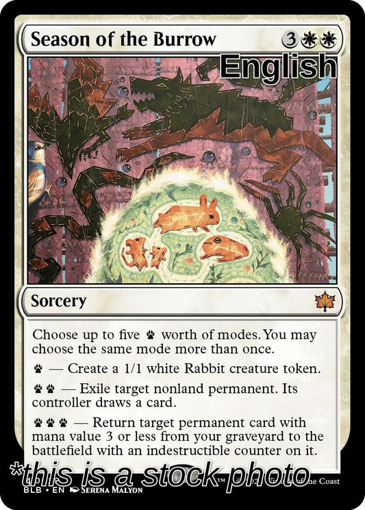 Season of the Burrow