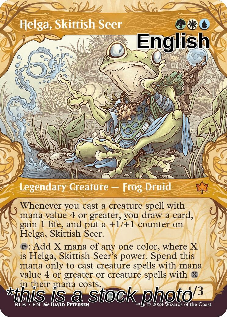 Helga, Skittish Seer (Showcase)