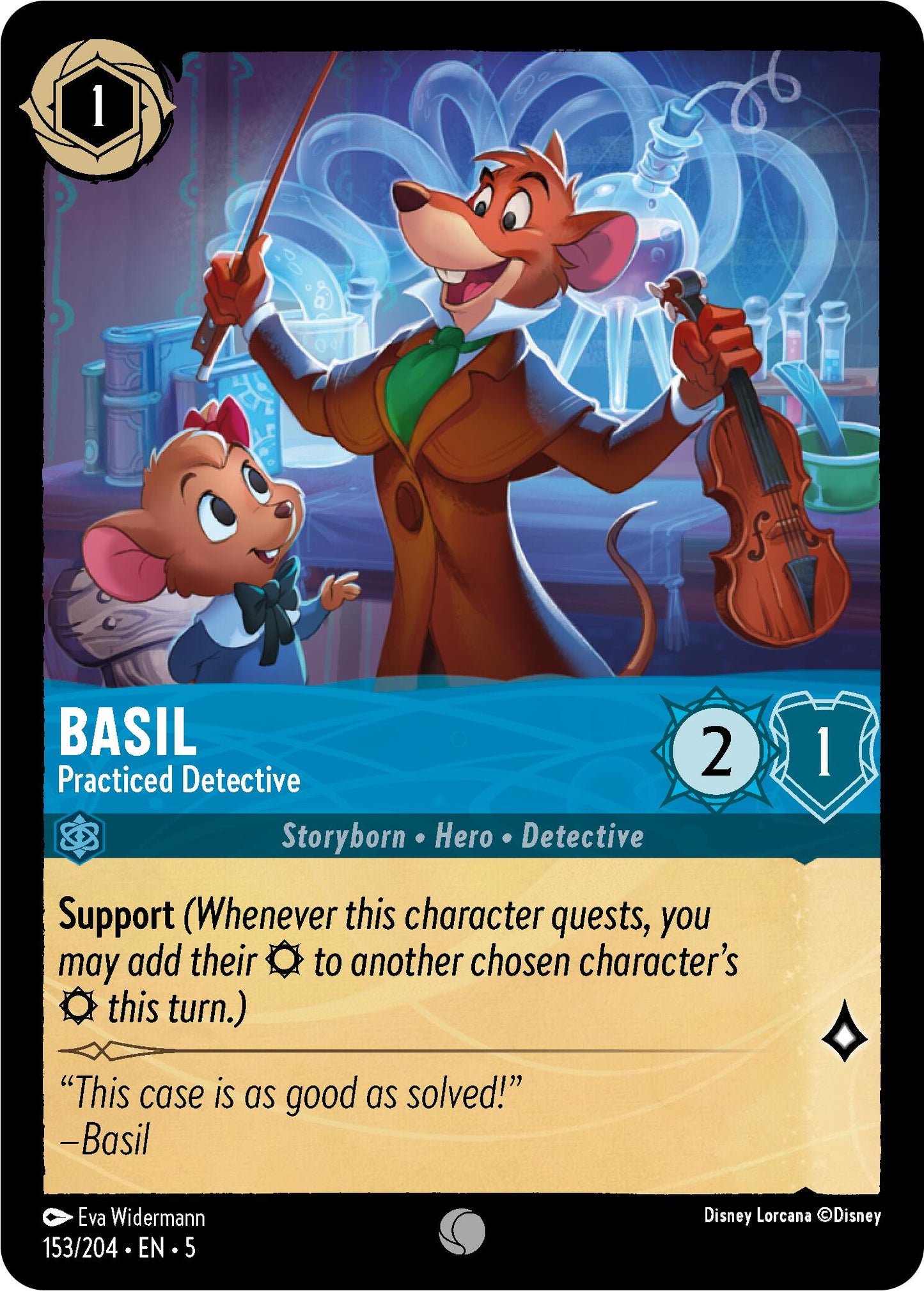 Basil - Practiced Detective [5 - 153/204] - Shimmering Skies